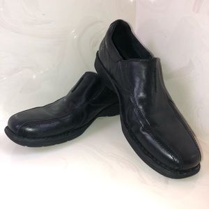 Clark’s Cotrell  blk leather men’s 9.5